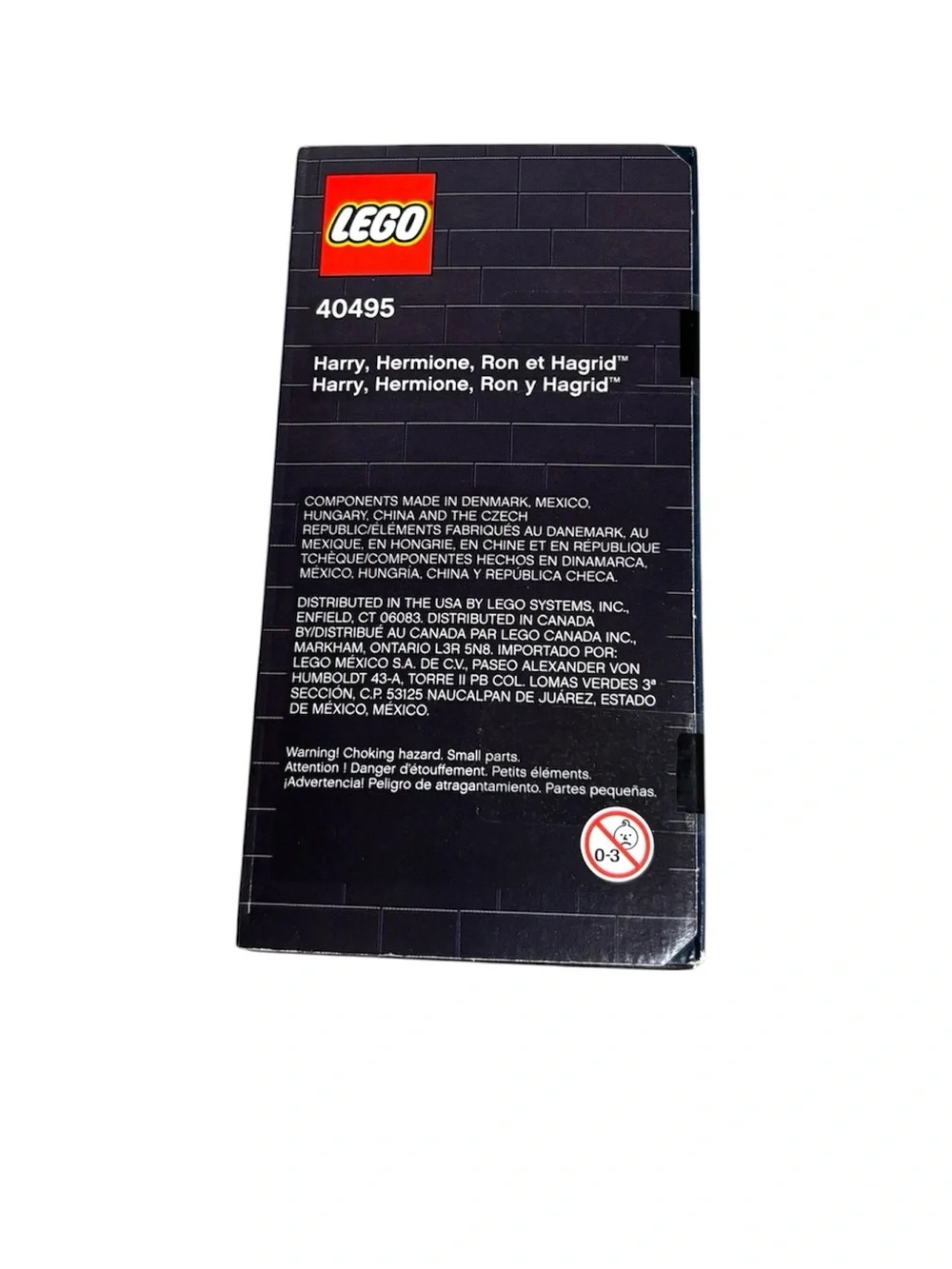 Lego Harry Potter BrickHeadz Harry, Hermione, Ron and Hagrid Set (#40495) - Picture 6 of 6